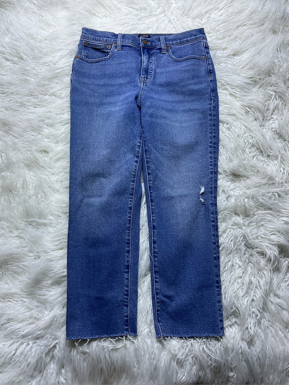J Crew Essential Straight Jeans